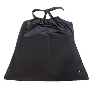 Danskin Now Yoga Tank‎ Top Women's Size M Black